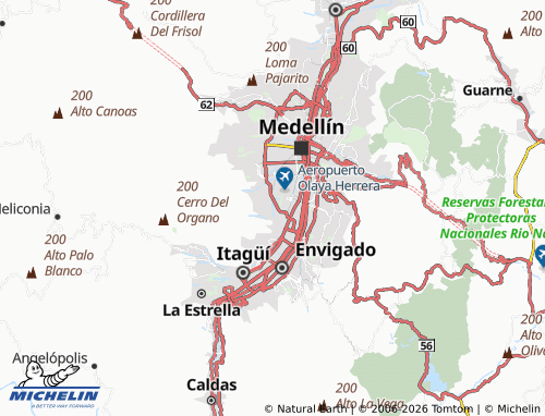 Carte MICHELIN La mota - ViaMichelin