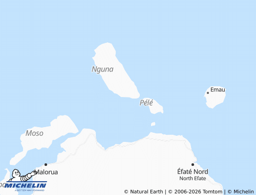 MICHELIN Nguna map - ViaMichelin