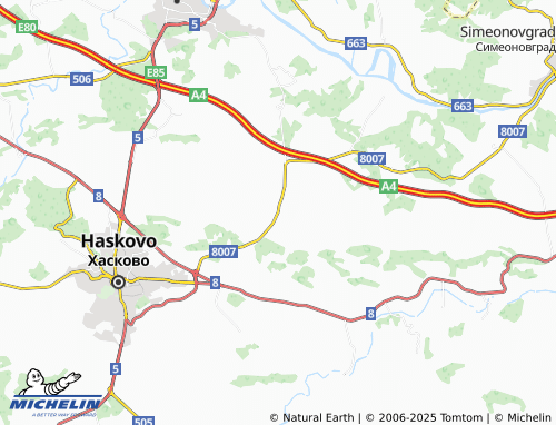 MICHELIN-Landkarte Uzundzhovo - ViaMichelin