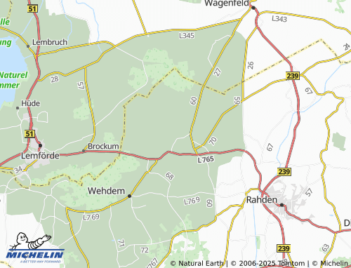 Kaart MICHELIN Fledder - ViaMichelin