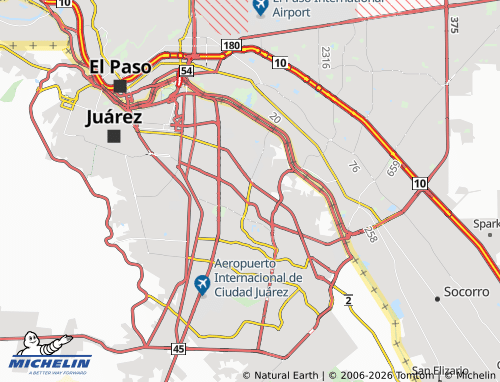MICHELIN Alcázar map - ViaMichelin