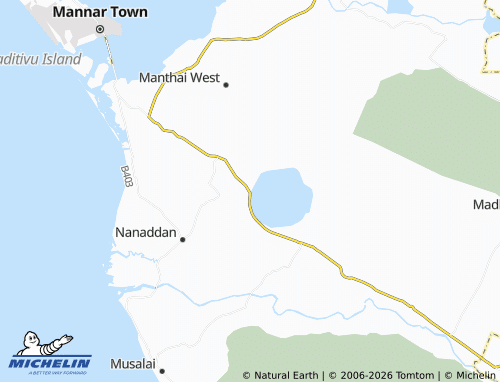 Mapa MICHELIN Uyirtharasankulam - ViaMichelin
