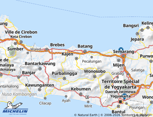 MICHELIN-Landkarte Pekalongan - ViaMichelin