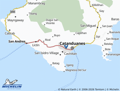 MICHELIN Bigaa map - ViaMichelin