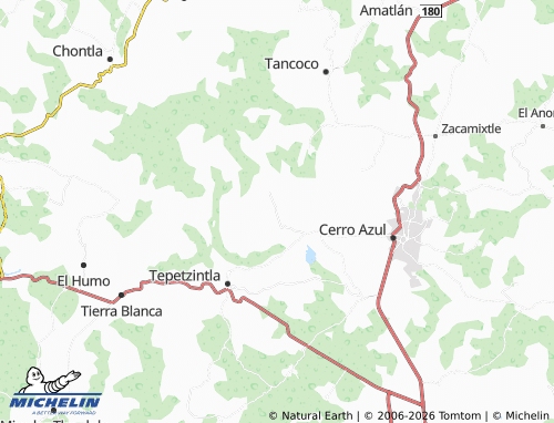 Mapa MICHELIN Xilitla - ViaMichelin