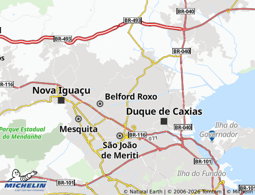 Mapa MICHELIN Redentor - ViaMichelin
