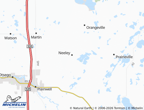 Mapa MICHELIN Neeley - ViaMichelin