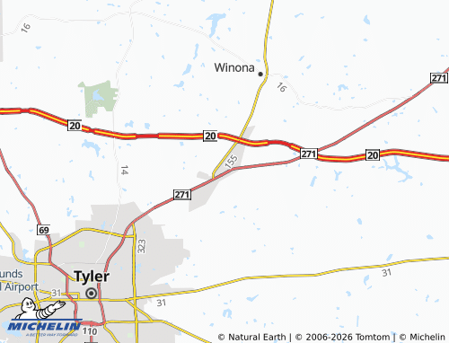Mappa MICHELIN Owentown - ViaMichelin