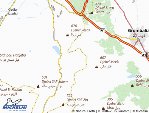 MICHELIN Duwwar Salih Bin Khaleefah map - ViaMichelin