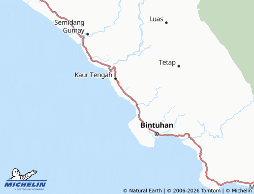 Mapa MICHELIN Tanjung Bunga - ViaMichelin