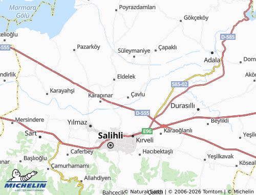 Mapa MICHELIN Çavlu - ViaMichelin