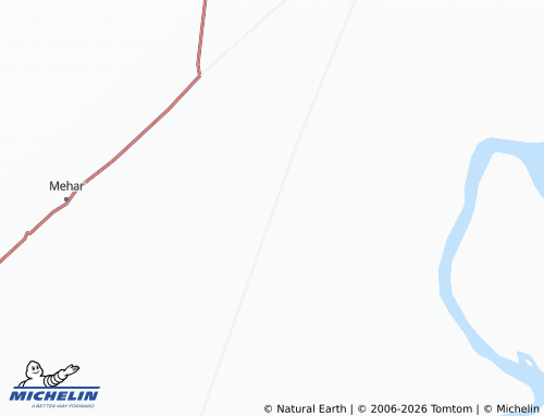 MICHELIN Sher Muhammad Chandio map - ViaMichelin