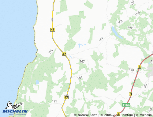 Mappa MICHELIN Ervu - ViaMichelin