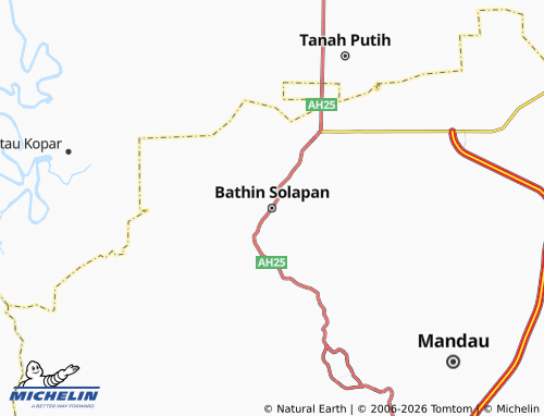 Mappa MICHELIN Bathin Solapan - ViaMichelin