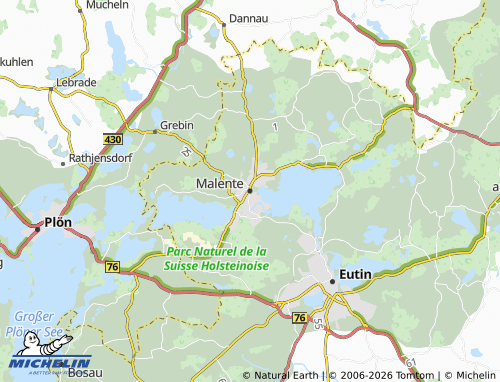Mappa MICHELIN Malente - ViaMichelin