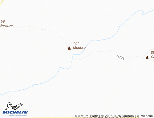 MICHELIN Muabsa map - ViaMichelin