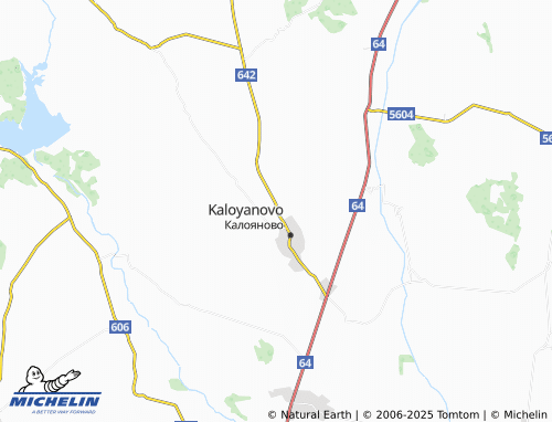 MICHELIN Duvanlii map - ViaMichelin
