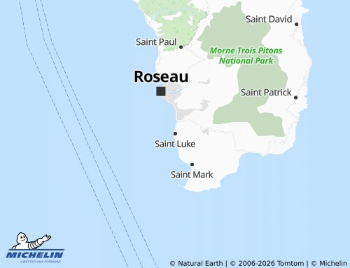 Carte MICHELIN Saint Luke - ViaMichelin