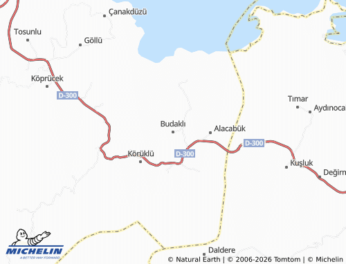 Mappa MICHELIN Budaklı - ViaMichelin
