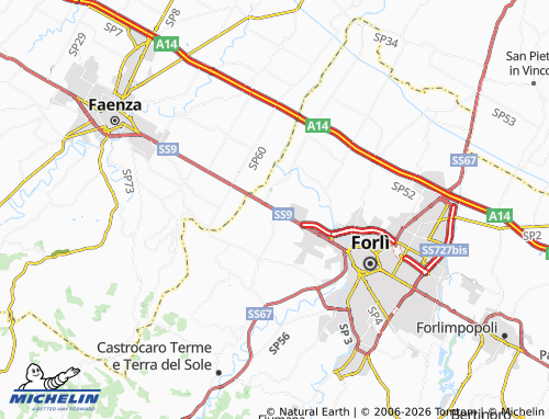 Mappa MICHELIN Villanova - ViaMichelin