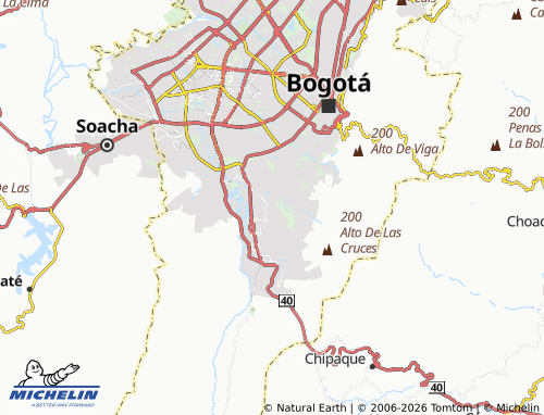 Mappa MICHELIN Los Arrayanes II - ViaMichelin