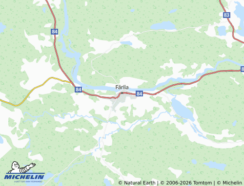 Carte MICHELIN Färila - ViaMichelin