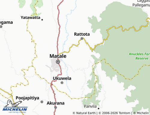 MICHELIN Epitamulla map - ViaMichelin