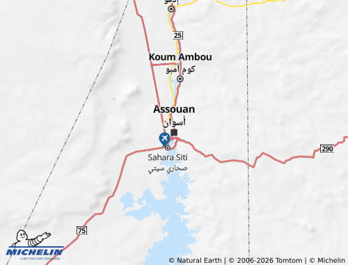 Carte MICHELIN Assouan - ViaMichelin