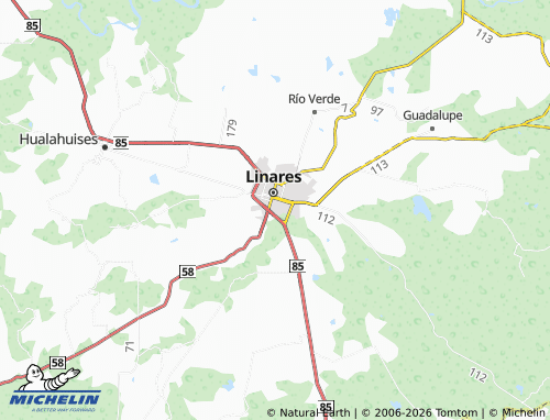 Kaart MICHELIN La Bohemia - ViaMichelin