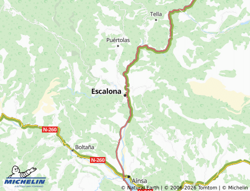 MICHELIN Escalona map - ViaMichelin
