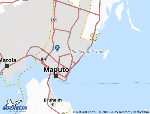 Mapa MICHELIN Polana Caniço B - ViaMichelin