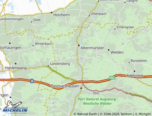 MICHELIN Unterschöneberg map - ViaMichelin