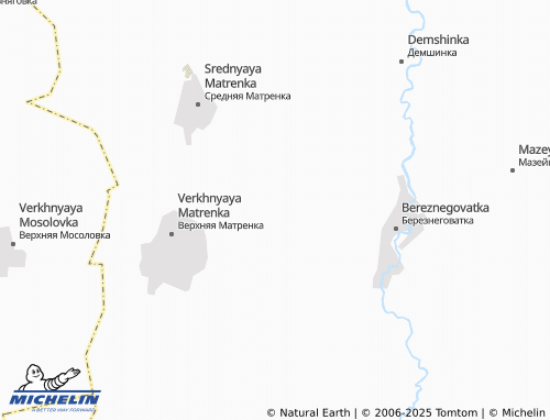 MICHELIN Novaya map - ViaMichelin