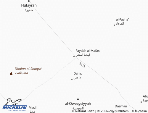 MICHELIN-Landkarte Faydah al-Mafas - ViaMichelin