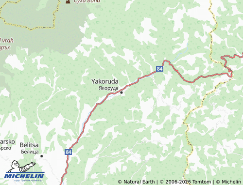Mappa MICHELIN Yakoruda - ViaMichelin