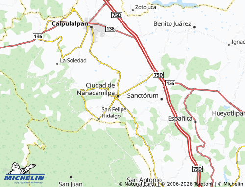 MICHELIN Obregón map - ViaMichelin