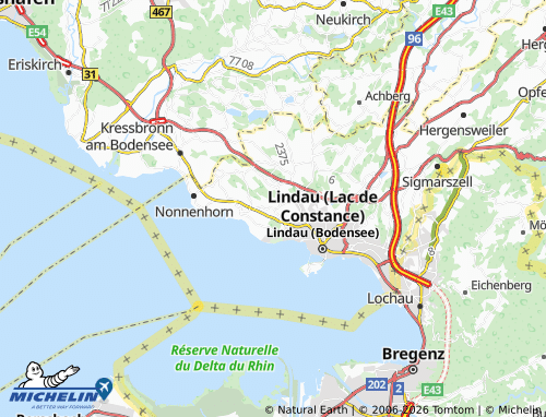 Mappa MICHELIN Bodolz - ViaMichelin