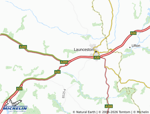 Carte MICHELIN Tregadillett - ViaMichelin