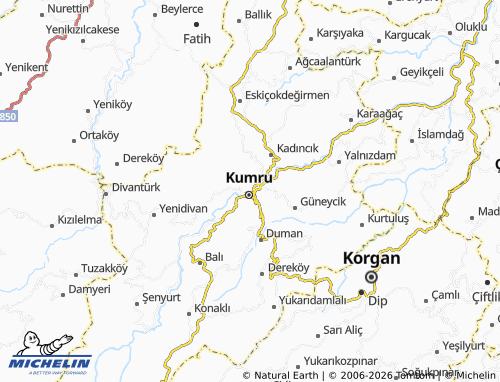 Mapa MICHELIN Samur - ViaMichelin