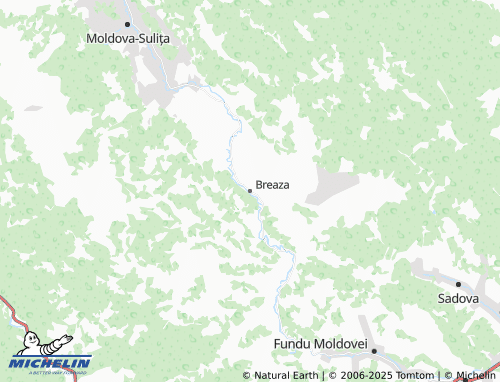 MICHELIN Breaza map - ViaMichelin