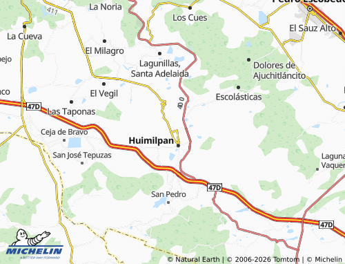 Mappa MICHELIN El Salto - ViaMichelin