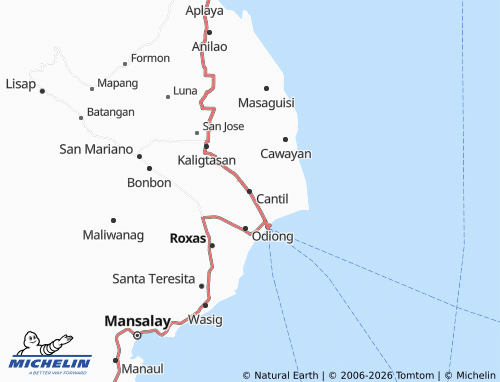 Mappa MICHELIN Cantil - ViaMichelin