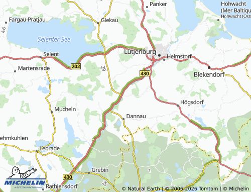 MICHELIN Engelau map - ViaMichelin