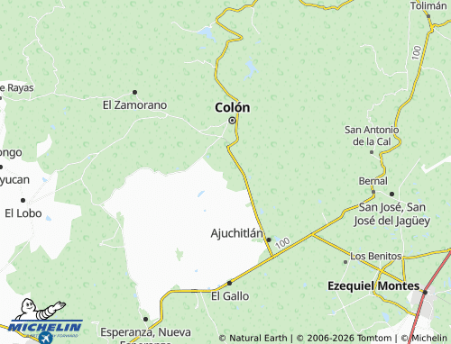 MICHELIN Los Quiotes map - ViaMichelin