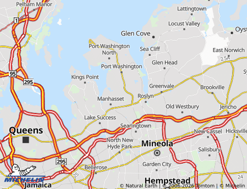 Mapa MICHELIN Flower Hill - ViaMichelin