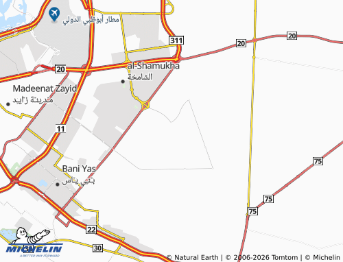 MICHELIN Madinat Al Riyad map - ViaMichelin