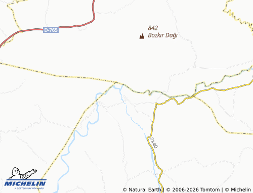 MICHELIN Yeşilli map - ViaMichelin