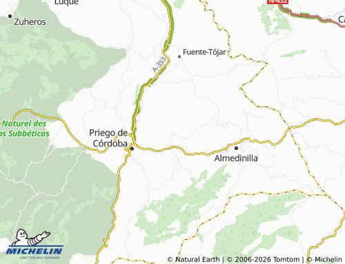 MICHELIN La Concepción map - ViaMichelin