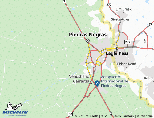 Mappa MICHELIN Jacarandas - ViaMichelin