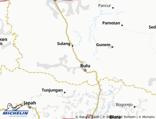 Carte MICHELIN Ngulaan - ViaMichelin